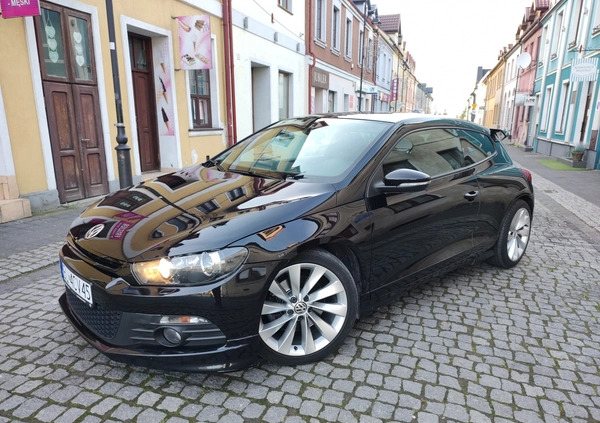 Volkswagen Scirocco cena 38999 przebieg: 153000, rok produkcji 2010 z Łęczyca małe 277